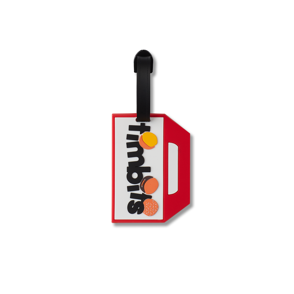 LuggageTagTimbits_Front_1 Timbits® Box Luggage Tag - Image 1