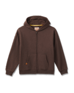 Tims Full Zip Unisex Hoodie - Espresso - Image 5